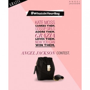 Tell us “What's in Your Bag” and you can win Angel Jackson