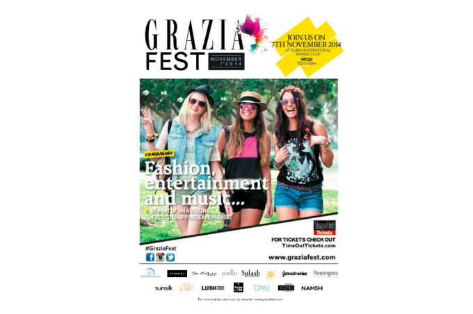 Announcing Grazia Fest in Dubai