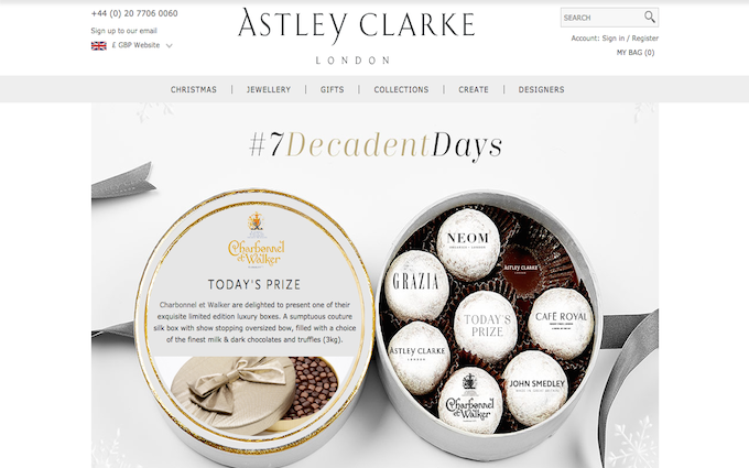 Seven Decadent Days with Astley Clark