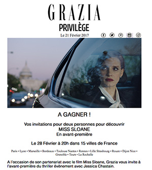 GRAZIA AND MISS SLOANE PREVIEW
